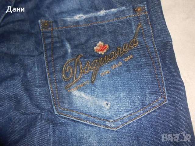 Dsquared2 къси дънкови пантлони , снимка 10 - Къси панталони - 25478090