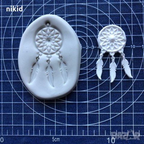 Капан за сънища силиконов молд за фондан украса торта декорация шоколад