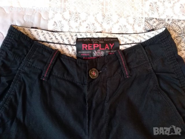 Къси мъжки панталони Replay /Риплей,100% оригинал, снимка 7 - Къси панталони - 24874907