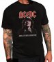 NEW! Страхотна мъжка тениска AC / DC RETURN! Бъди различна, поръчай тениска С Твоя Снимка!