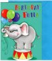 Картичка с животинче за Рожден ден с плик (различни цветове), снимка 3