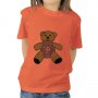 Уникална тениска с принт Teddie Bear! Създай модел по Твой дизайн, свържи се нас!, снимка 3