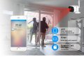 Микрофон Wifi Метална FULL HD 1080р 2 Mpx IR-Cut 3Array Ударо/Водоустойчива IP Камера mSD Карта Слот, снимка 2