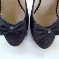 Дамски черни обувки на ток, снимка 5 - Дамски обувки на ток - 15733765