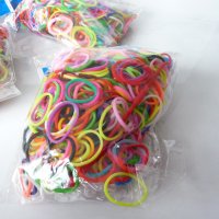 Ластичета за плетене на гривни ластици и други Rainbow Loom , снимка 2 - Образователни игри - 20205831