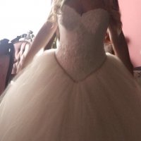 ПРОМО!!! Булчинска  Сватбена рокля Принцеса, снимка 2 - Сватбени рокли - 23042735