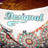  desigual оригинална ефирна блуза тип туника  , снимка 6 - Туники - 21165448