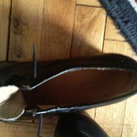 Официални черни обувки-естествена кожа-мъжки №41 стелка 265мм, снимка 6 - Официални обувки - 17417950