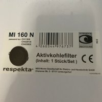 RESPEKTA MI 160N Универсален фълтър с активен въглен за абсорбатори, снимка 2 - Други - 24725010