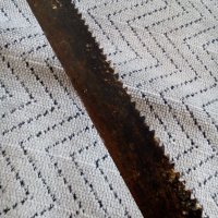 Стара ножовка #2, снимка 5 - Антикварни и старинни предмети - 23588937