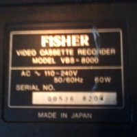 FISHER Betamax -видеомагнетофон, снимка 7 - Плейъри, домашно кино, прожектори - 22319943