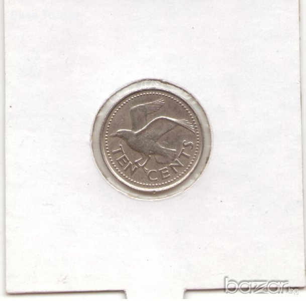 Barbados-10 Cents-1992-KM# 12, снимка 1