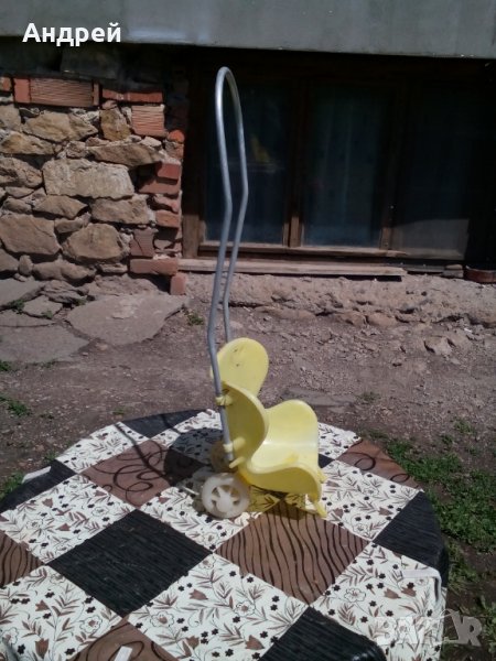 Стара детска количка за кукли, снимка 1