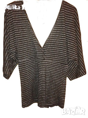 Блуза със сребриста нишка, снимка 1