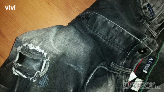  Armani jeans дънки бойфренд!, снимка 2 - Дънки - 14721229