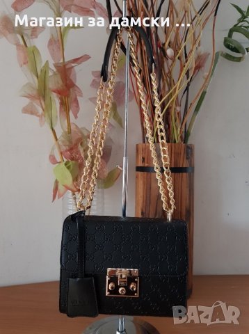 gucci Дамска чанта лукс модел 2018 Код 008, снимка 12 - Чанти - 23649794