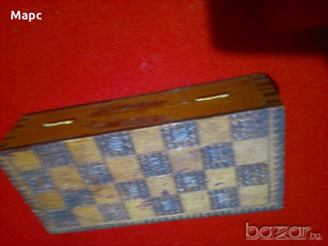стара кутия/дъска за шахмат , снимка 12 - Колекции - 21006873