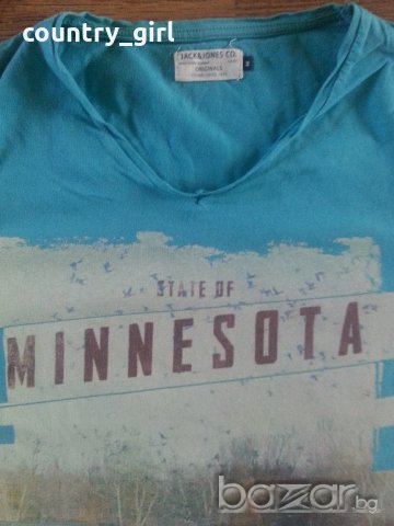 Jack&Jones - страхотна мъжка тениска, снимка 5 - Тениски - 18463704