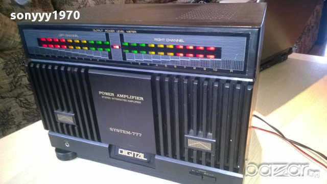 power amplifier system 777-for turm vtcf-102-внос швеицария, снимка 8 - Ресийвъри, усилватели, смесителни пултове - 9009969