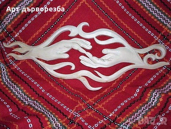 Докосване дърворезба, снимка 2 - Пана - 23257447