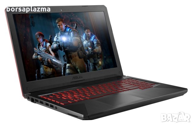 Asus FX504GD-E4075, Intel Core i7-8750H (up to 4.1 GHz, 9MB), 15.6" FullHD (1920x1080) IPS AG, 8192M, снимка 2 - Лаптопи за дома - 21650452