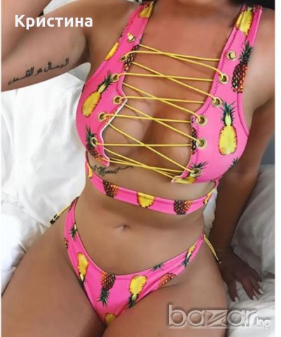 Бански костюм с бюстие различни десени и размери, снимка 4 - Бански костюми - 20875636