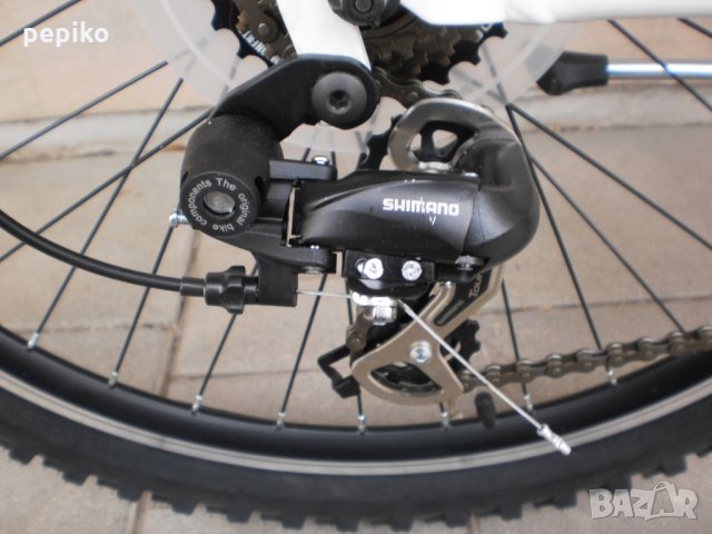 Продавам колела внос от Германия спортен МТВ велосипед EVOLUTION HT MTB 26 цола преден амортисьор, снимка 5 - Велосипеди - 24112611