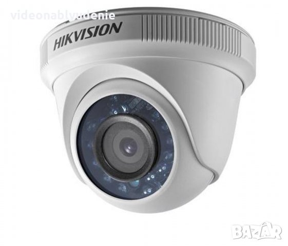 Hikvision DS-2CE56C0T-IRPF TVI 1 Mpx HD-TVI/AHD/CVI/CVBS Широкоъгълна 2.8мм Водоустойчива Камера