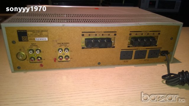 sony ta-333 integrated amplifier-180w-made in taiwan-внос швеицария, снимка 13 - Ресийвъри, усилватели, смесителни пултове - 10352710