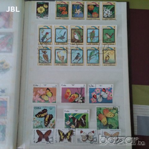 Класьор с пощенски марки филателия 414 броя 16 страници за колекционери , снимка 17 - Филателия - 15131978