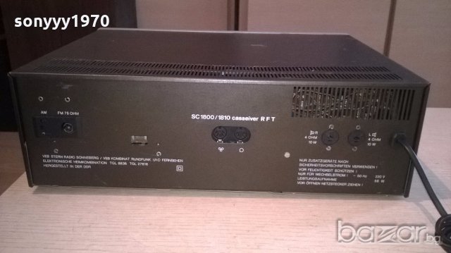 rft sc-1800-deck receiver-ретро машина-внос швеицария, снимка 11 - Ресийвъри, усилватели, смесителни пултове - 18352326