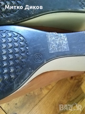 Женски обувки висок ток Cabin №38 естествена кожа, снимка 6 - Дамски ежедневни обувки - 25585264