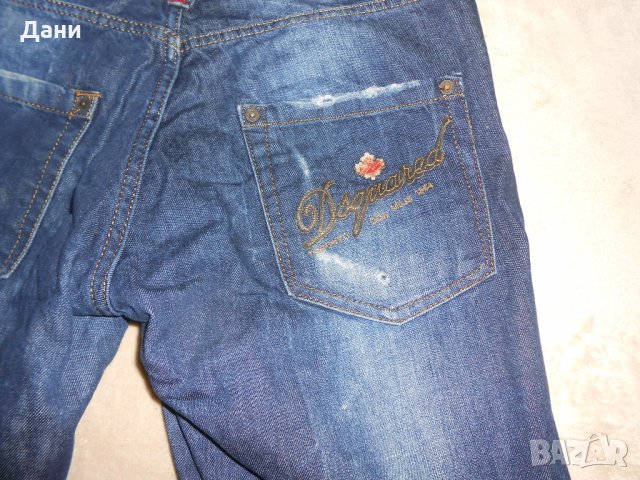 Dsquared2 къси дънкови пантлони , снимка 9 - Къси панталони - 25478090