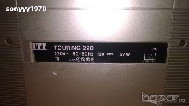 Itt touring 220-ретро колекция като нов-внос швеицария, снимка 11 - Ресийвъри, усилватели, смесителни пултове - 15131694