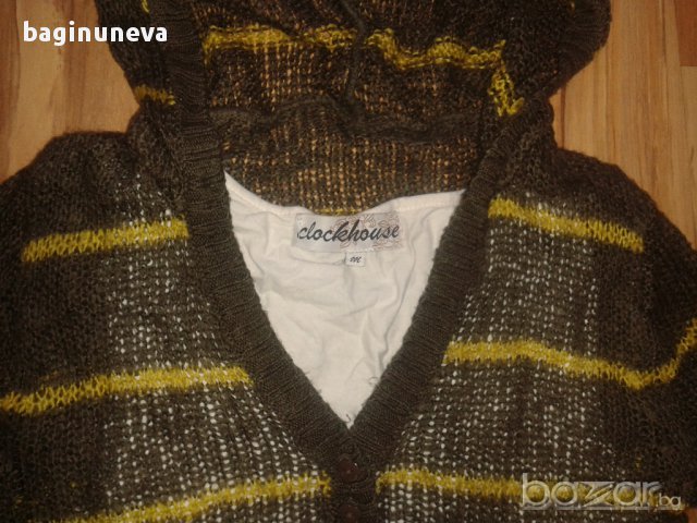 дамска блузка пуловер с качулка на С & A Clockhouse-размер-м-л , снимка 2 - Блузи с дълъг ръкав и пуловери - 9094232