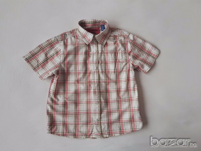Okaidi ,отлична риза за момче, 110/116 см. , снимка 5 - Детски ризи - 17944452