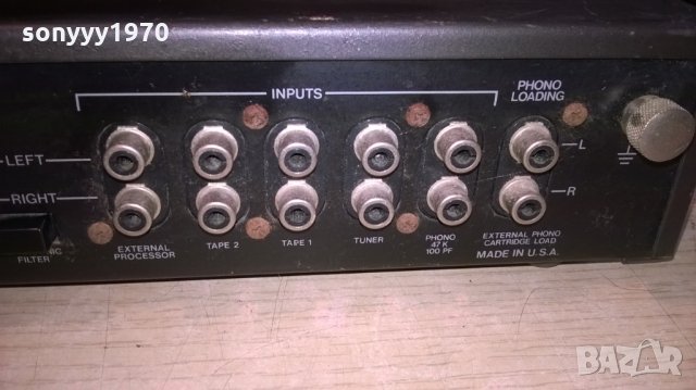 USA-carver c-2 preamplifier-made in u.s.a.120volts-внос швеицария, снимка 17 - Ресийвъри, усилватели, смесителни пултове - 22535095