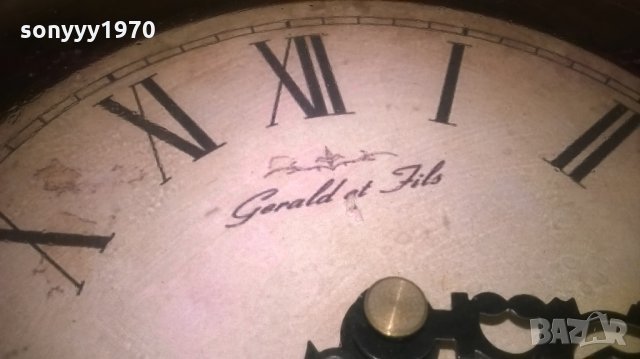 gerald et jils-paris-105х45см-ретро часовник-внос швеицария, снимка 14 - Антикварни и старинни предмети - 23857072