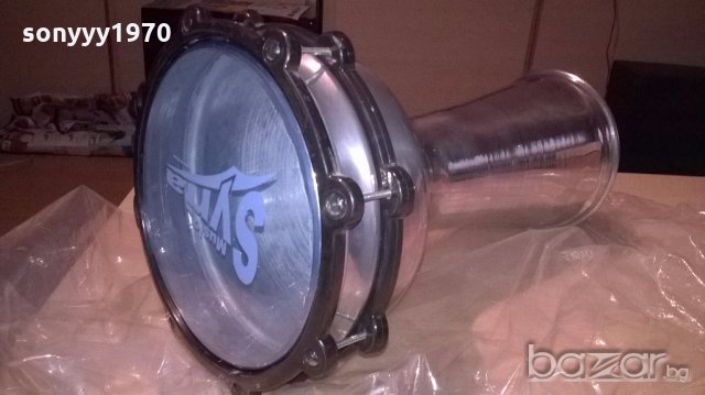 ГОЛЯМА лъскава и стилна тарамбука от сирия-40х25см, снимка 7 - Ударни инструменти - 19796568