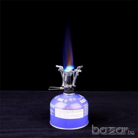 Компактна сгъваема газова горелка-котлон за туризъм, алпинизъм, лов и риболов. Със собствена п, снимка 4 - Газови котлони - 20062772