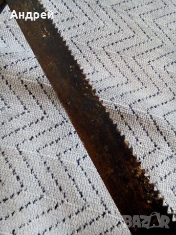 Стара ножовка #2, снимка 5 - Антикварни и старинни предмети - 23588937