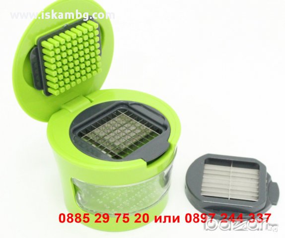 Чопър за чесън, джинджифил, моркови и др. - код Garlic Chopper, снимка 2 - Други - 12283445
