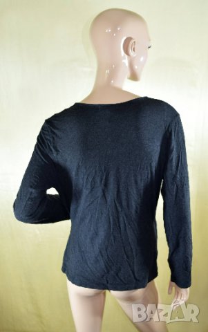 RALPH LAUREN дамска блуза тъмно сива, снимка 5 - Блузи с дълъг ръкав и пуловери - 23498759