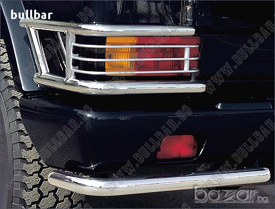 Задна защита на ъглите Ф42 мм за Mercedes G-class