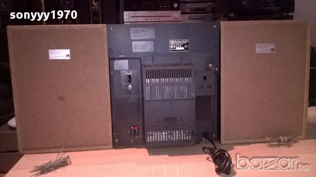 Sony cd/tuner/deck+2 колони-внос швеицария, снимка 13 - Ресийвъри, усилватели, смесителни пултове - 15176977
