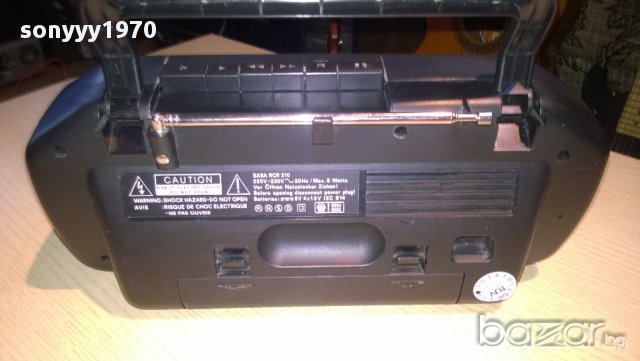 saba rcr 310 radio/cassette receiver-внос швеицария, снимка 15 - Радиокасетофони, транзистори - 8863434