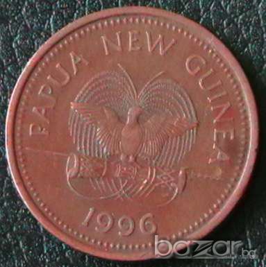 2 тоеа 1996, Папуа Нова Гвинея, снимка 2 - Нумизматика и бонистика - 7452671