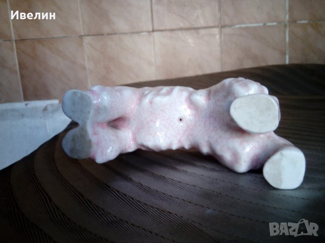 порцеланова статуетка-куче, снимка 5 - Антикварни и старинни предмети - 21568353