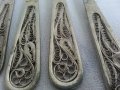 Стари руски прибори филигран, снимка 5