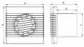 Аксиален вентилатор AV BASIC, снимка 3